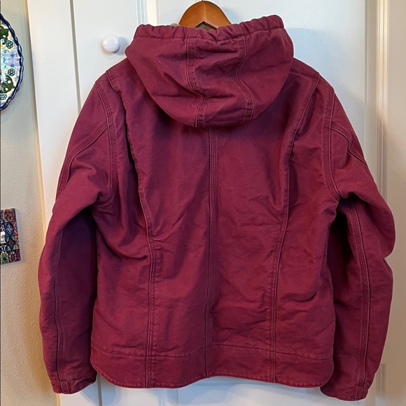 Raspberry Carhartt Sandstone Jacket L - Picture 5 of 12
